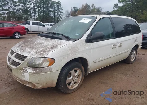 2007 Dodge Grand Caravan Sxt from USA, damaged, VIN 2D4GP44LX7R118288